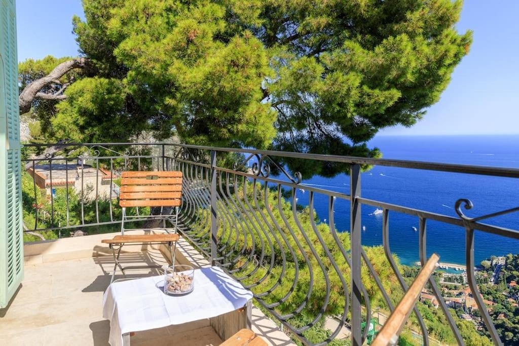 Sea View Apartment Between Nice And Monaco - 2 빌프랑슈쉬르메르 외부 사진