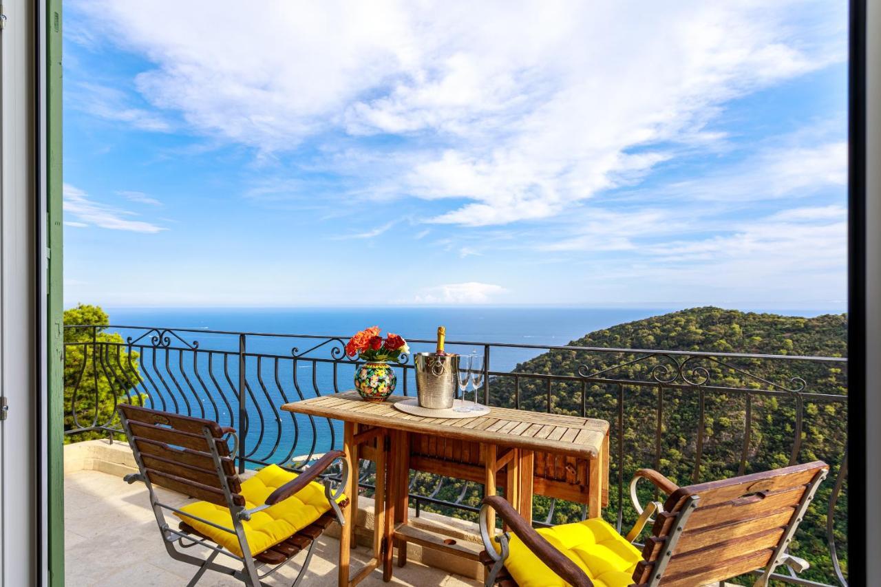Sea View Apartment Between Nice And Monaco - 2 빌프랑슈쉬르메르 외부 사진