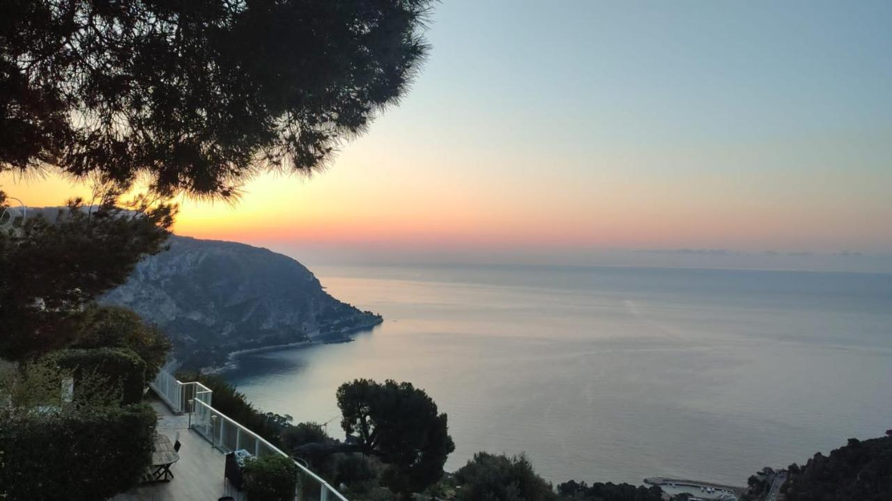 Sea View Apartment Between Nice And Monaco - 2 빌프랑슈쉬르메르 외부 사진