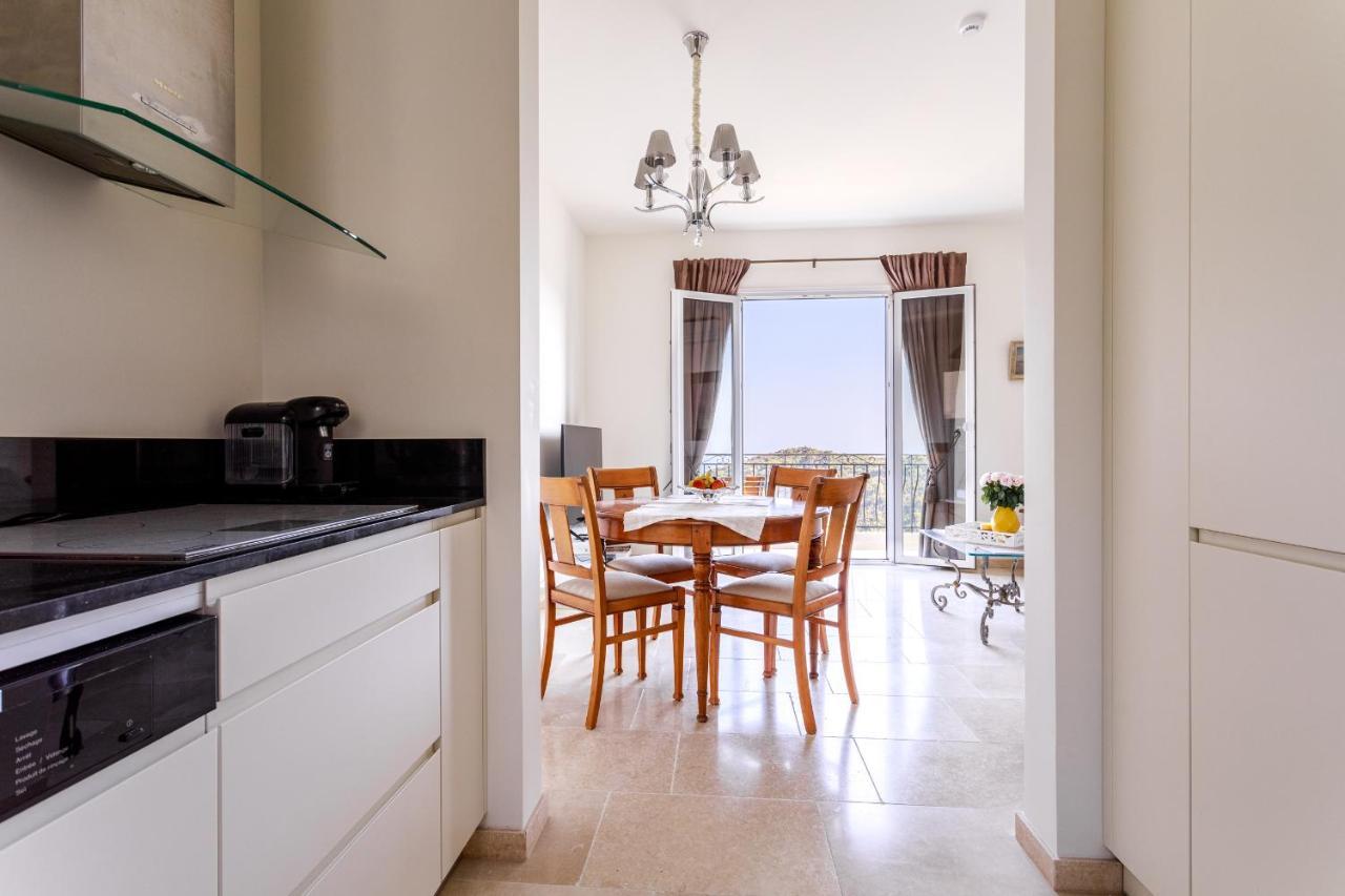 Sea View Apartment Between Nice And Monaco - 2 빌프랑슈쉬르메르 외부 사진