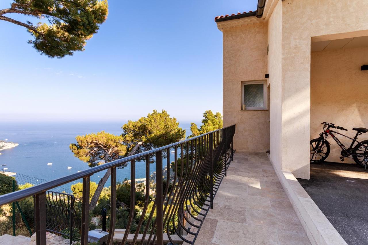 Sea View Apartment Between Nice And Monaco - 2 빌프랑슈쉬르메르 외부 사진