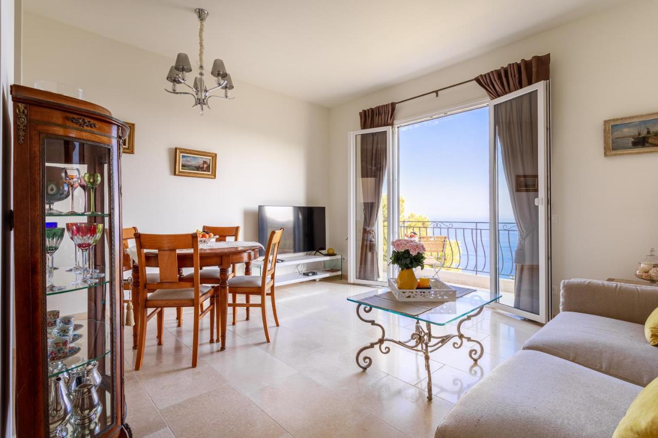 Sea View Apartment Between Nice And Monaco - 2 빌프랑슈쉬르메르 외부 사진